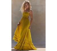 Extratropical Maxi Dress by free-est at Free People in Yellow Jasmine, Size: XS - female