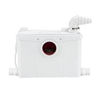 EXTRAUP 700W Macerator Sewerage Sump Pump with 4 Water Inlets for Upflush Toilet System Waste Water Marine Toilet Disposal Laundry
