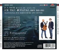 EXTRAVAGANTA DUO-JS BACH:SIX TRIO SONATAS NEW CD
