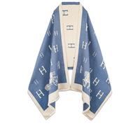 EXTREE Scarfs for Women Pashmina Silky Shawl Wrap for Evening Dressing Blanket Open Front Poncho Cape, A010, 1