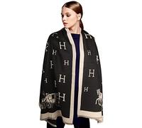 EXTREE Scarfs for Women Pashmina Silky Shawl Wrap for Evening Dressing Blanket Open Front Poncho Cape, A022, Medium