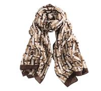 EXTREE Scarfs for Women Pashmina Silky Shawl Wrap for Evening Dressing Blanket Open Front Poncho Cape, Color-a035, 1