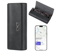 ExtreLife Smart Glasses Case, Works with Apple Find My, Rechargeable