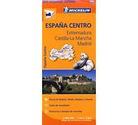Extremadura, Castilla La Mancha, Madrid - Michelin Regional Map 576: Map (Michelin Regional Maps)