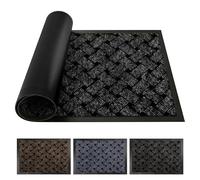 eXtreme 50 x 80cm Door Mat Anthracite 50x80cm | Non-Slip Rubber Backed Dirt Trapper | Indoor & Outdoor Door Mat | All-Weather Fade Resistant | Easy Clean | Home, Office & Hotel Use