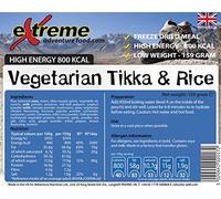 Extreme Adventure Food 800 Kcal Vegetarian Tikka & Rice