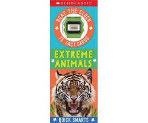 Extreme Animals Fast Fact Cards: Scholastic Early Learners (Quick Smarts): 75 Fact Cards: Includes Stop Watch