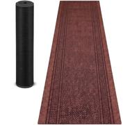 eXtreme Carpet Runner for Hallways, Kitchen, and Living Room | Sturdy, Washable, and Lightweight Custom Length Narrow Rug Runner | Non-Slip Rubber Backed 66cm Wide x 914cm Long Runner - Aztec Red