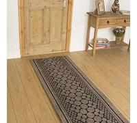 eXtreme Carpet Runner for Hallways, Kitchen, & Living Room | Sturdy, Washable, & Lightweight Custom Length Narrow Rug Runner | Non-Slip Rubber Backed 66cm Wide x 244cm Long Runner - Cork Beige