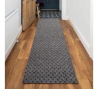 eXtreme Carpet Runner for Hallways, Kitchen, & Living Room | Sturdy, Washable, & Lightweight Custom Length Narrow Rug Runner | Non-Slip Rubber Backed 66cm Wide x 671cm Long Runner - Vectra Beige
