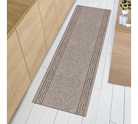 eXtreme Carpet Runner for Hallways, Kitchen, & Living Room | Sturdy, Washable, & Lightweight Custom Length Narrow Rug Runner | Non-Slip Rubber Backed 66cm Wide x 640cm Long Runner - Primavera Beige