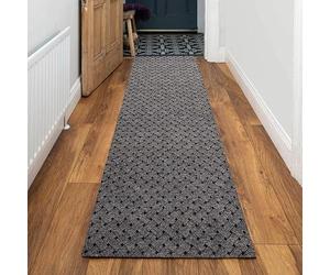 eXtreme Carpet Runner for Hallways, Kitchen, & Living Room | Sturdy, Washable, & Lightweight Custom Length Narrow Rug Runner | Non-Slip Rubber Backed 66cm Wide x 427cm Long Runner - Vectra Beige