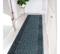 eXtreme Carpet Runner for Hallways, Kitchen, & Living Room | Sturdy, Washable, & Lightweight Custom Length Rug Runner | Non-Slip Rubber Backed 66cm Wide x 152cm Long Runner - Primavera Anthracite