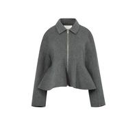 extreme cashmere Queen zip-fastening jacket - Grey One Size