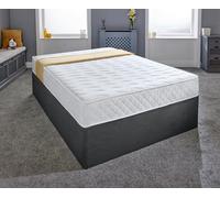 eXtreme Comfort Diamond Wave Innerspring Mattress - 9" Deep, Medium Comfort - White - 1 - 4ft Small Double Mattress (120cm x 190cm)