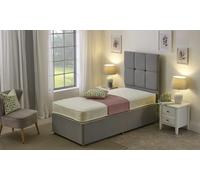 eXtreme Comfort Double-Sided Open Coil Spring Mattress - 17cm Deep Easy-Clean - Gold - 1 - European Single Mattress (90cm x 200cm)