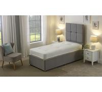 eXtreme Comfort Double-Sided Tufted Innerspring Mattress - 17cm Deep, Medium Comfort - White - 1 - 2ft6 Small Single Mattress (75cm x 190cm)