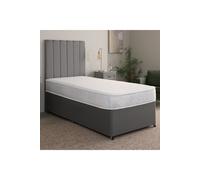 eXtreme Comfort Ltd Aloe Vera Hybrid Mattress 18cm Deep Plush Feel Breathable Cover in White | Size: Single eXtreme Comfort Ltd White Single