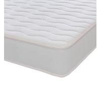 eXtreme Comfort Ltd Cooltouch Colours White Wave Hybrid Memory Foam & Pinna-Coil Innerspring Mattress With White Border