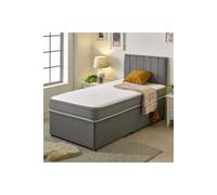 eXtreme Comfort Ltd Extreme Comfort Grey Sirocco 18cms Deep Hybrid Spring & Memory Foam Mattress | Size: EU Double eXtreme Comfort Ltd Grey EU Double