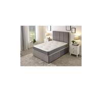 eXtreme Comfort Ltd Galaxy Memory Foam 22cm Deep Spring Tufted Mattress in Grey | Size: Single eXtreme Comfort Ltd Grey Single