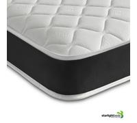 eXtreme Comfort Ltd Hybrid Soft Feel Mattress Memory Foam & Spring Support Grey Mattress Uk Made 5Ft King Size 150Cm X 200Cm