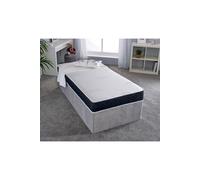 eXtreme Comfort Ltd Mars Black Border Basic Budget Stress Free Hybrid Memory Foam & Spring Mattress | Size: Small Double eXtreme Comfort Ltd Black Small Double