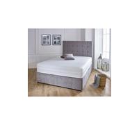 eXtreme Comfort Ltd Men's Straight Line Memory Foam Spring Mattress in White | Size: Small Single eXtreme Comfort Ltd White Small Single