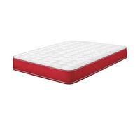 eXtreme Comfort Shorty Memory Foam Sprung Mattress - Coil Springs & Memory Foam Layer - Red - 1 - 4ft Small Double Mattress (120cm x 190cm)