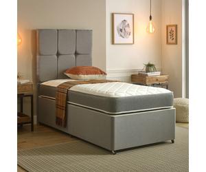 eXtreme Comfort Sirocco Airflow Hybrid Mattress - 18cm Deep, Spring & Memory Fibre Support - White - 1 - 5ft King Mattress Size Mattress (150cm x 200cm)