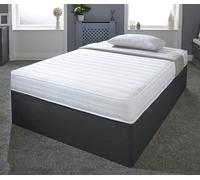 eXtreme Comfort Sirocco Airflow Hybrid Mattress - 18cm Deep, Spring & Memory Fibre Support - White - 1 - European Double Mattress (140cm x 200cm)