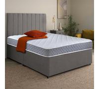 eXtreme Comfort Spring Coil Diamond Grey Essentials Mattress Foam Free Spring Coil - Grey - 1 - 4ft Small Double Mattress (120cm x 190cm)