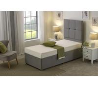 eXtreme Comfort Supportive Foam Mattress - 4 Inch Deep, Medium-Firm Comfort - White - 1 - 2ft6 Shorty Small Single Mattress (75cm x 175cm)