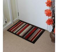 eXtreme Contemporary Stripe Kitchen Entrance Mat Room Hallway Mat Mega Carpet 50X57Cm