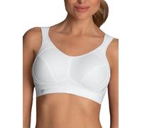 Anita Womens Extreme Control Sports Bra - White Cotton - Size 42H
