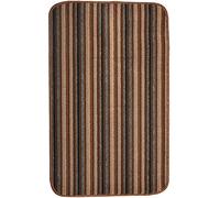 eXtreme Dandy by William Armes, Ios Stripe Indoor Washable Rug (Chocolate, 80 x 50cm)