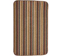 eXtreme Dandy by William Armes, Ios Stripe Indoor Washable Rug (Multi, 80 x 50cm)