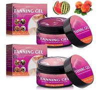 Extreme Dark Intensive Tanning Luxe Gel, Intensive Tanning Accelerator Cream, Natural Tanning Lotion, Dark Tanning Gel Achieve a Natural Tan Skin (Watermelon-2pcs)