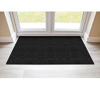 eXtreme Door Mats for Indoor | 2m x 2m Heavy Duty Entrance Matting for Hallways, Kitchen, & Office | Non-Slip, Dirt Trapper, and Super Absorbent Barrier Mat for Front & Back Door Entrance - Anthracite