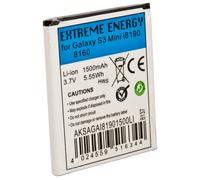 Extreme Energy Lithium Ion 1500 mAh COMPATIBLE FOR SAMSUNG GALAXY S3 MINI 8190/8160 (AKSAGAI81901 500LI)