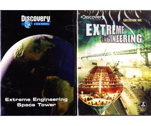Extreme Engineering : 9 Episode Collection : Space Tower, Widening the Panama Canal , Boston's Big Dig ,Building Hong Kong's Airport ,Tunneling Under the Alps ,Iceland Tunnels ,Container Ships ,Oakland Bay Bridge ,Venice Flood Gates : 2 Pack : 3 Disc Set