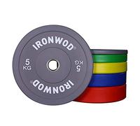 EXTREME FITNESS Ironwod Colour Rubber Bumper Weight Plates Olympic 2" Pairs (25kg Pair)