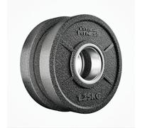 Extreme Fitness Rubber Olympic Weight Plate Sets 2" Barbell - Grip Handles for Strength Training and Weightlifting - 1.25 to 25kg Pairs (1.25KG x 2)