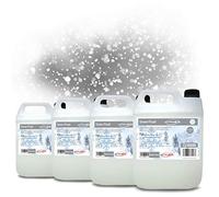Extreme FX Super Snow Fluid 4x 5L (20 Litres) Premium Artificial Snow Ready to Use Fake Snow Machine Liquid Special Effects, Christmas Snow, artificial snowflakes, for all makes of snow machine