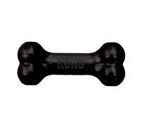 - Extreme Goodie Bone - Durable Rubber Dog Bone for Power Chewers, Black - For Large Dogs