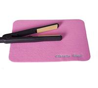 Extreme Heat Protection Safety Flat Mat for GHD Hair Straighteners and Tongs etc (Pink)