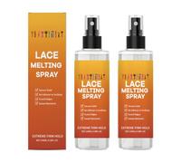 Extreme Hold Lace Melting Spray for Wigs, Melting Spray for Lace Wigs, Invisible Matte Finish Hold, Gentle on Skin & Lace, Lasting Quality (2pcs)