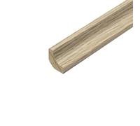 eXtreme Laminate Scotia Beading - 1.2m x 10 Lengths Floor Edging Strip - Durable, Long-Lasting, and Versatile Floor Beading, White Varnished Oak