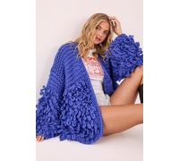 Extreme Loopy Cardigan NastyGal Cobalt L