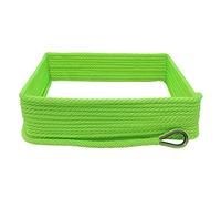 Extreme Max 3006.2639 BoatTector Solid Braid MFP Anchor Line with Thimble - 3/8" x 50', Neon Green